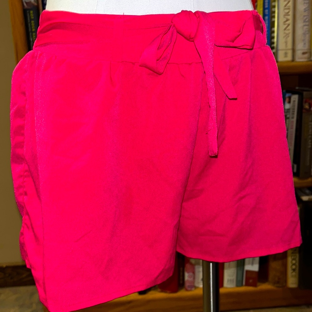 Red shorts